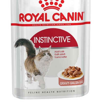 Royal Canin Instinctive 85 г соус - консервы (пауч) для кошек (кусочки)