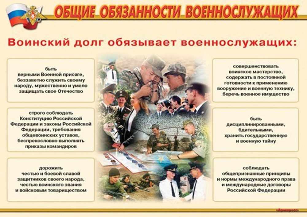 Плакаты "Служу России" (11 пл. А3)