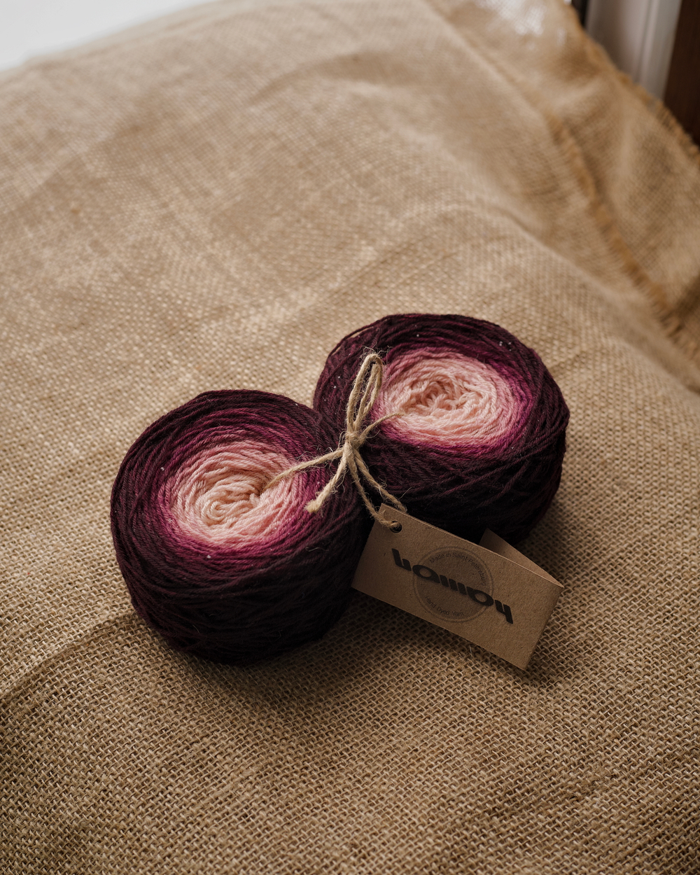 Градиент "Бургундия" 100 г шерсть