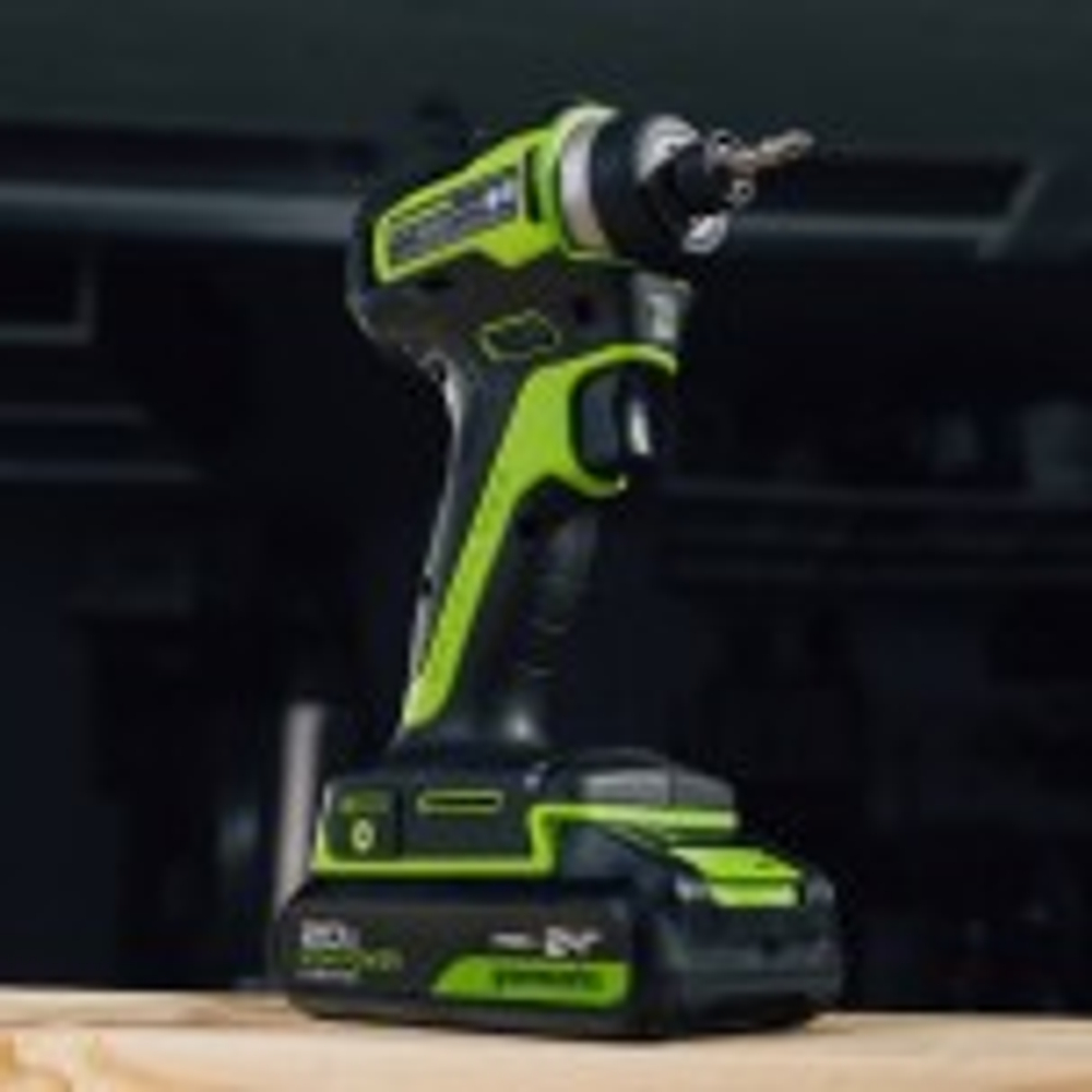 Винтоверт аккумуляторный GREENWORKS ID3170 ударный, 24V, 2 АКБ 2Ач и ЗУ 3804907CUC