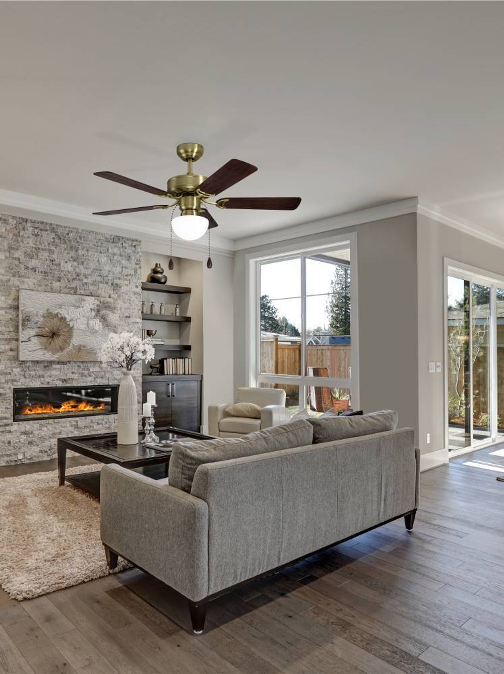 Светильник с вентилятором Eglo CADIZ 35075