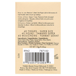 Palladio, рисовая бумажная упаковка, промокательные салфетки, впитывающие жир, полупрозрачные RPA2, 40 шт.