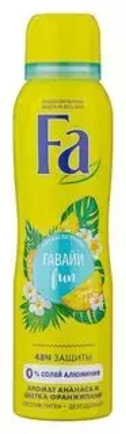 Део-спрей FA "ГАВАЙИ Ананас и Франжипани" 48ч защиты Schwarzkopf 150мл
