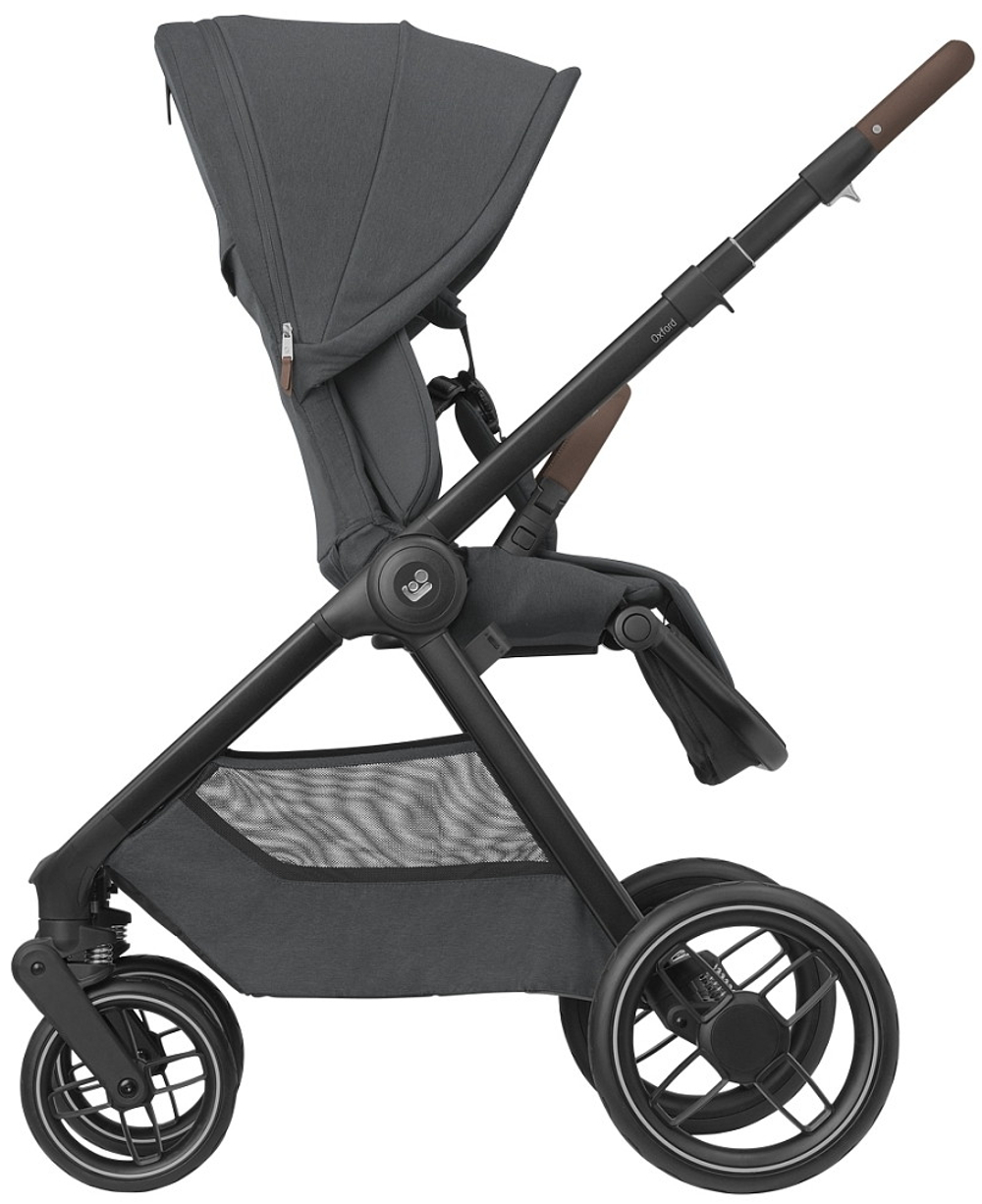 Коляска детская Maxi-Cosi Oxford Plus 3 в 1 с автокреслом CabrioFix Essential graphite 1978204110 PlusTwillic Graphite/Графит