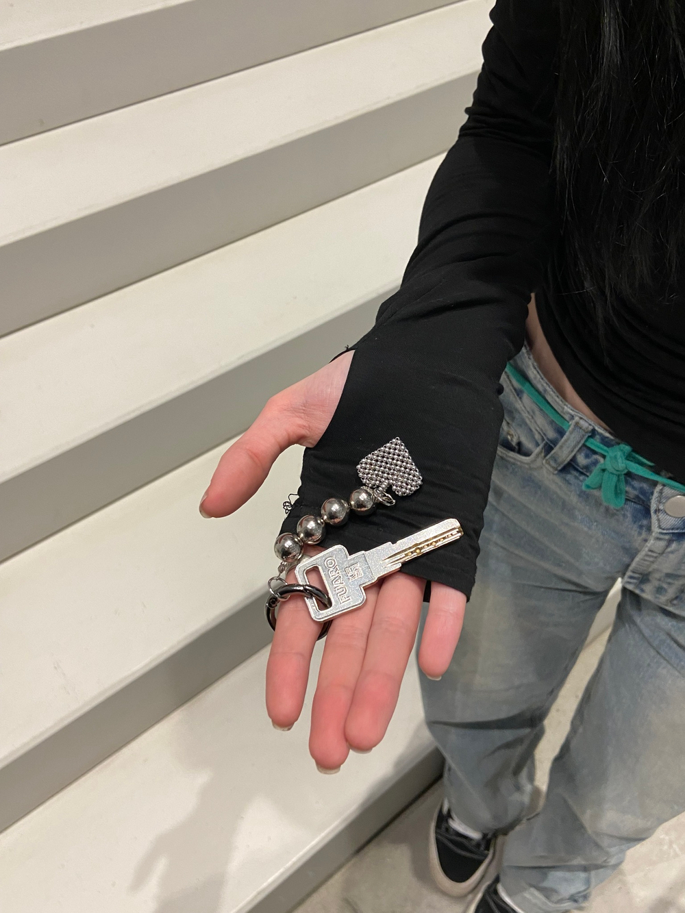 metal HEART trinket #2