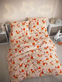 Простынь на резинке Полисатин Мечта "Рыжули" 160x200 см