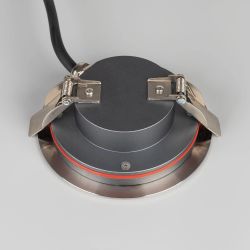 Светильник ART-GROUND-SLIM-R110-6W Warm3000 (SL, 35 deg, 24V) (Arlight, IP67 Металл, 3 года) 038163