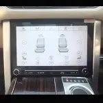 Сенсорная панель климата Range Rover 4 2012-2017 - Kuberg ZF-2002 LCD/ЖК экран 10" с отверстием под CD