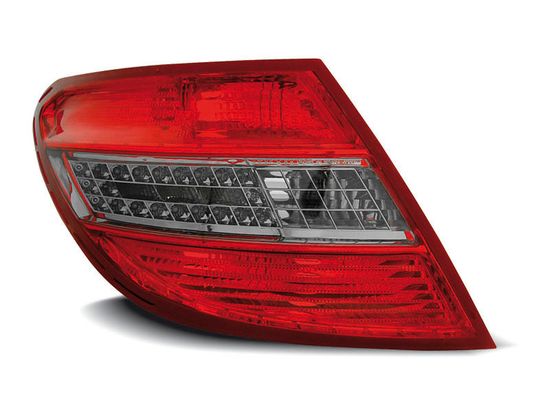 Задние фонари Mercedes C W204 red smoke led