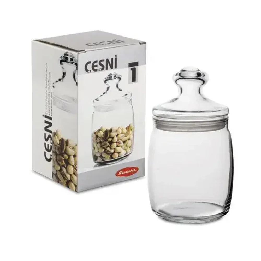 Банка с крышкой CESNI 920мл