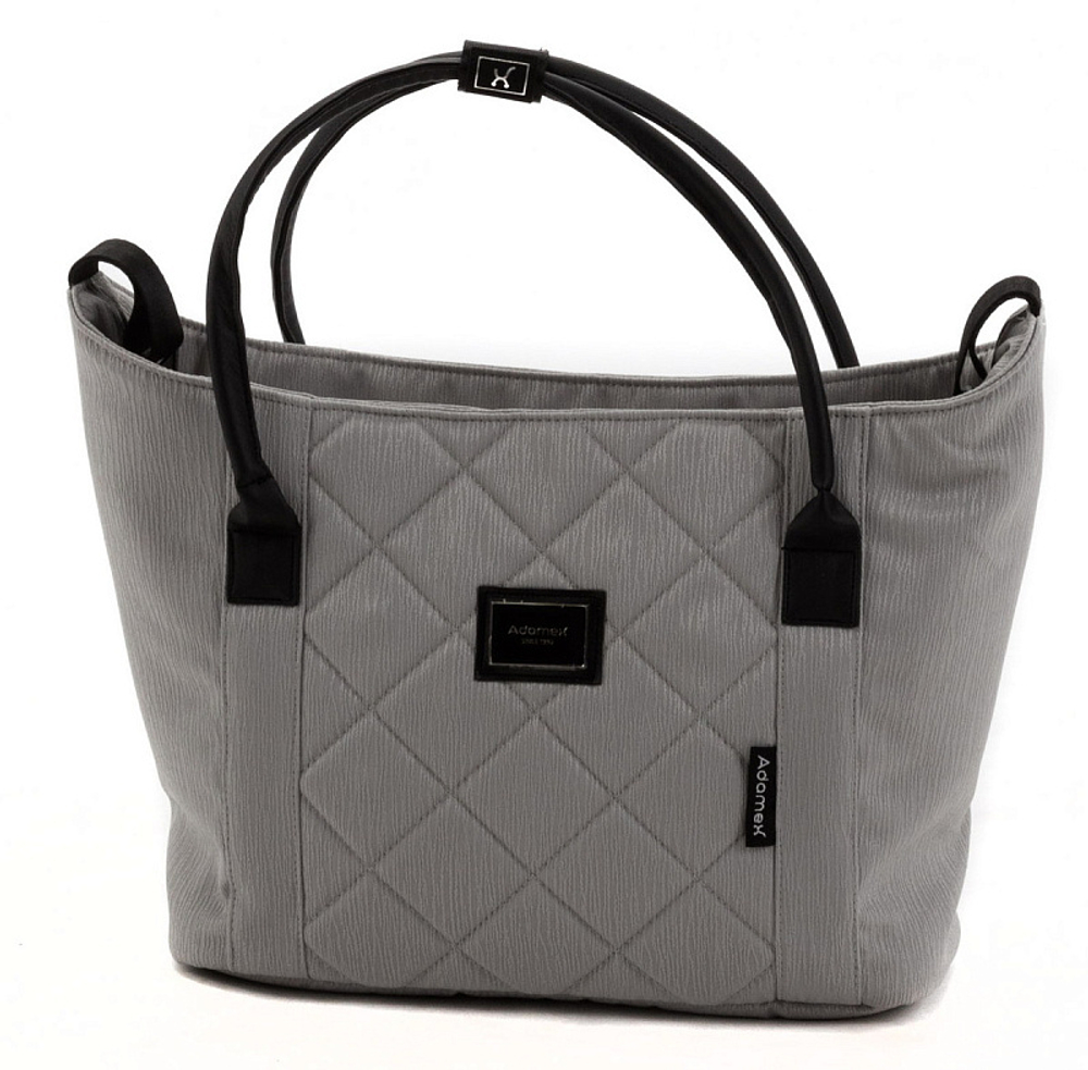 Детская коляска Adamex Delta Natura 2 в 1 DN-9-MOON (СВ.СЕРЫЙ)