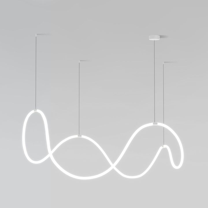 Подвесной светодиодный светильник Eurosvet 90288/1 белый