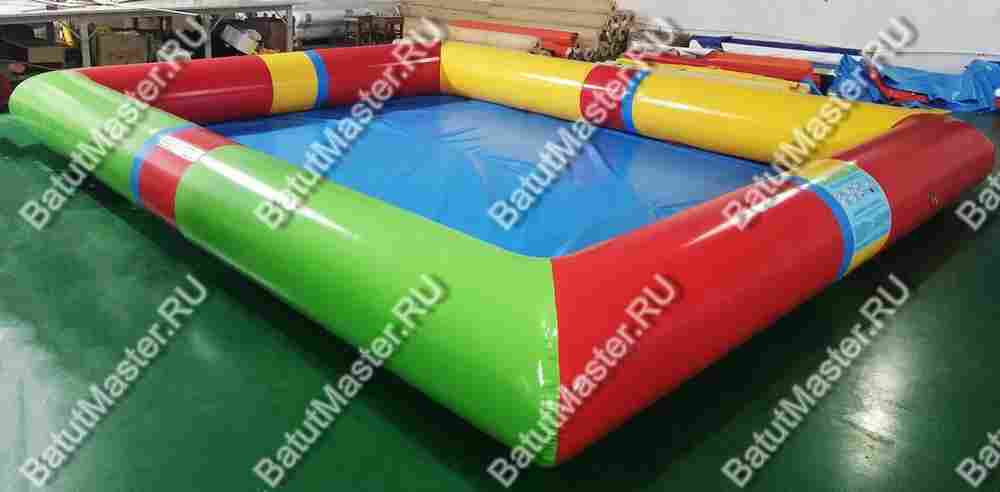 Прямоугольный надувной бассейн "Яркие выходные" 5*4*0,5 м