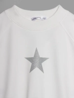 Свитшот для девочки осенний с завязками