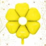 Шар фольгированный 71*71 см «Цветочный рай», Жёлтый