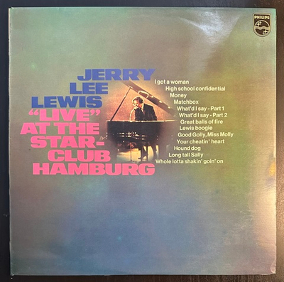Jerry Lee Lewis With The Nashville Teens - "Live" At The Star-Club Hamburg (Скандинавия 1970г.)