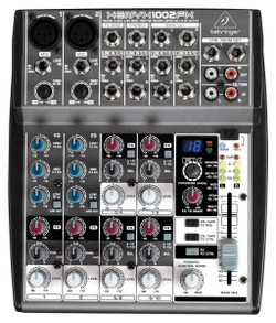 BEHRINGER 1002FX микшер, 2 моновхода, 4 стерео, 1 AUX-шина, процессор эффектов__1