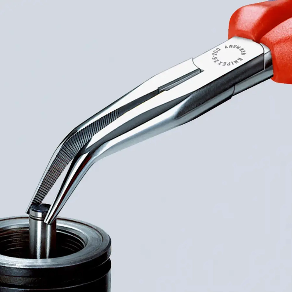 Длинногубцы хромированные 200 мм Knipex 26 25 200 SB