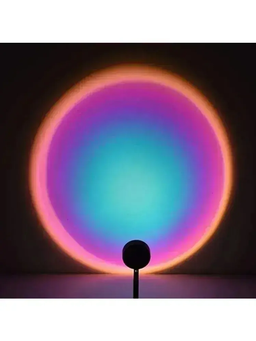 Лампа закат с пультом, напольный светильник