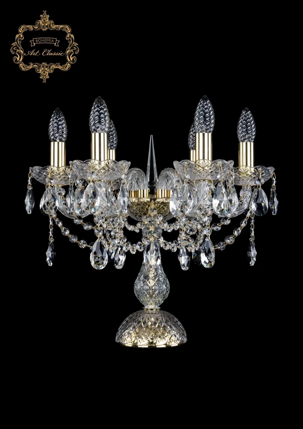 Декоративная настольная лампа Art Classic 12.12.6.141-37.Gd.Sp