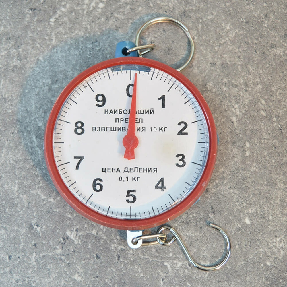 Безмен-весы 10кг круглый