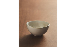Zara Home миска из каменной керамики, цвет бежевый, 10 см