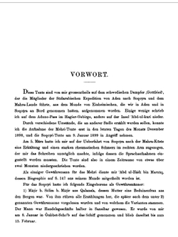 Die Mehri- und Soqot̥ri-sprache. Buche 1. Texte | David Heinrich Müller