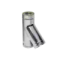 Тройник Ferrum 45 градусов DN120*200 0,8/430 сэндвич 27178