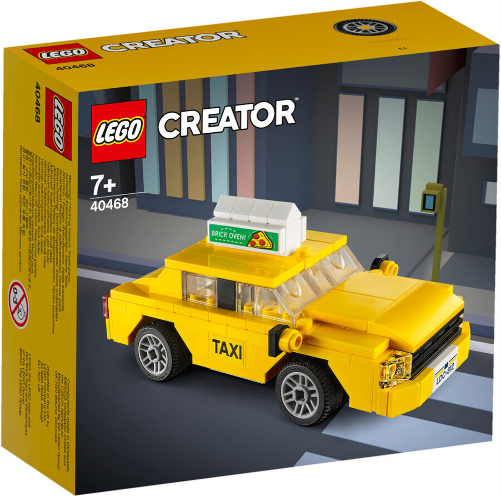 Конструктор LEGO Creator 40468 Желтое такси