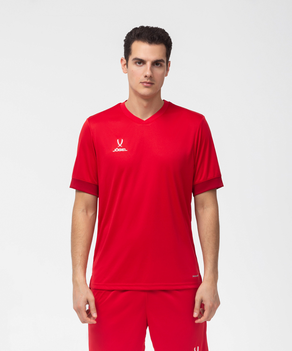 Футболка игровая DIVISION PerFormDRY Union Jersey, красный/ темно-красный/белый