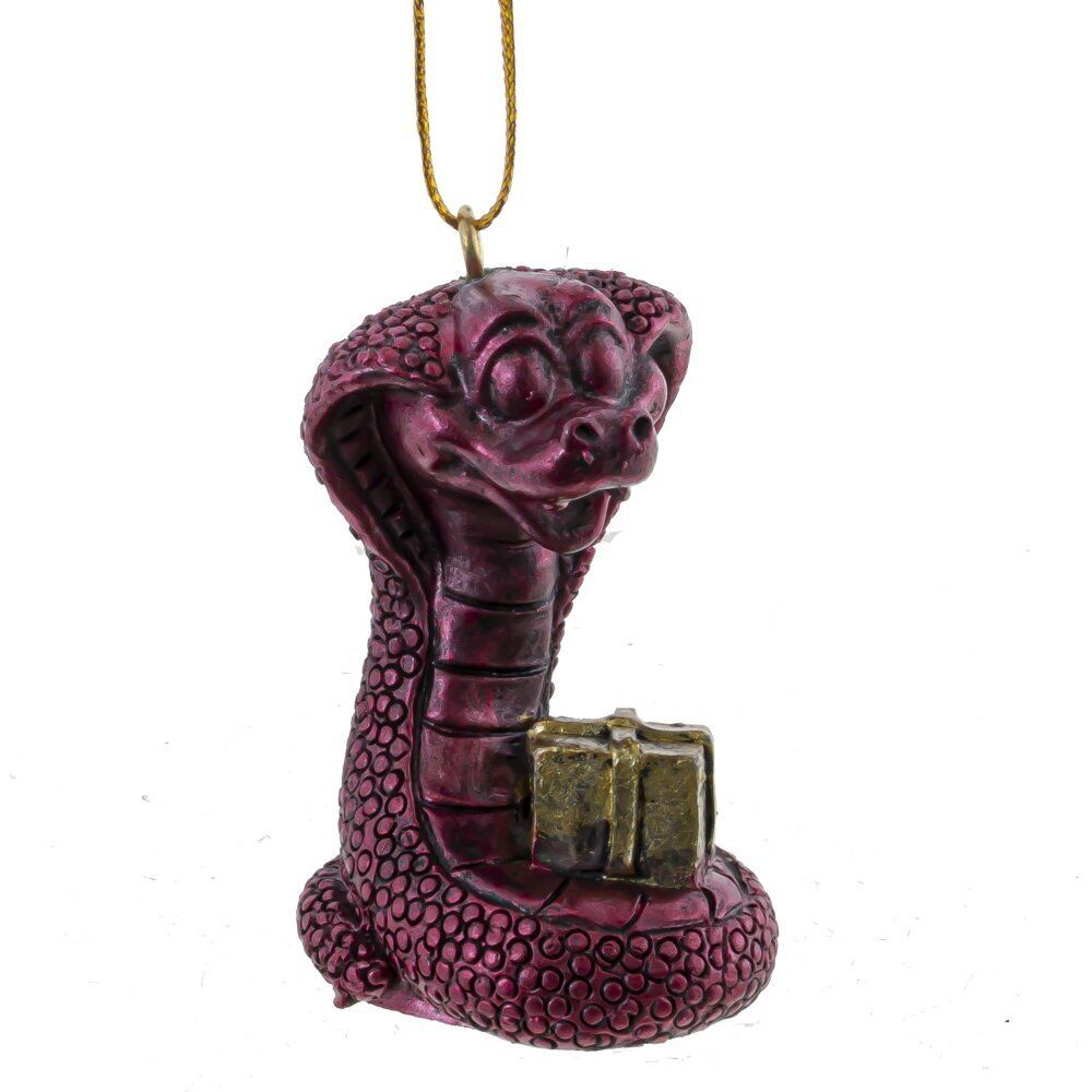 GAEM Фигурка декоративная подвесная "Змея", L3,5 W3,5 H5,5 см, 6в.