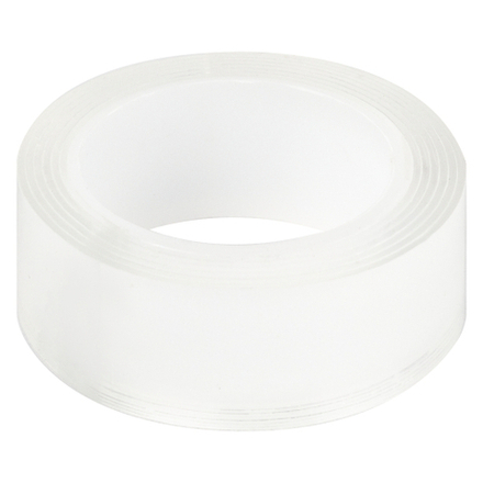 Нано-лента СИЛА SNANO-121 двухсторонняя многоразовая 20мм х 1м х 1мм прозрачная