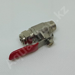 Вентиль шаровый BV-02, BV-3BC 3/8"(f) x 1/4"(НР) мет.
