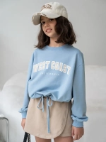 Костюм для девочки с юбкой-шорты