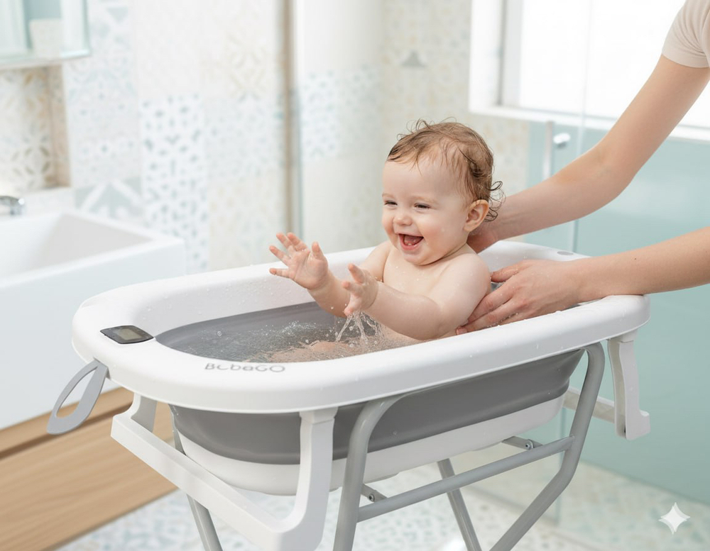 Ванна детская Bubago Dimaro 7в1 серый