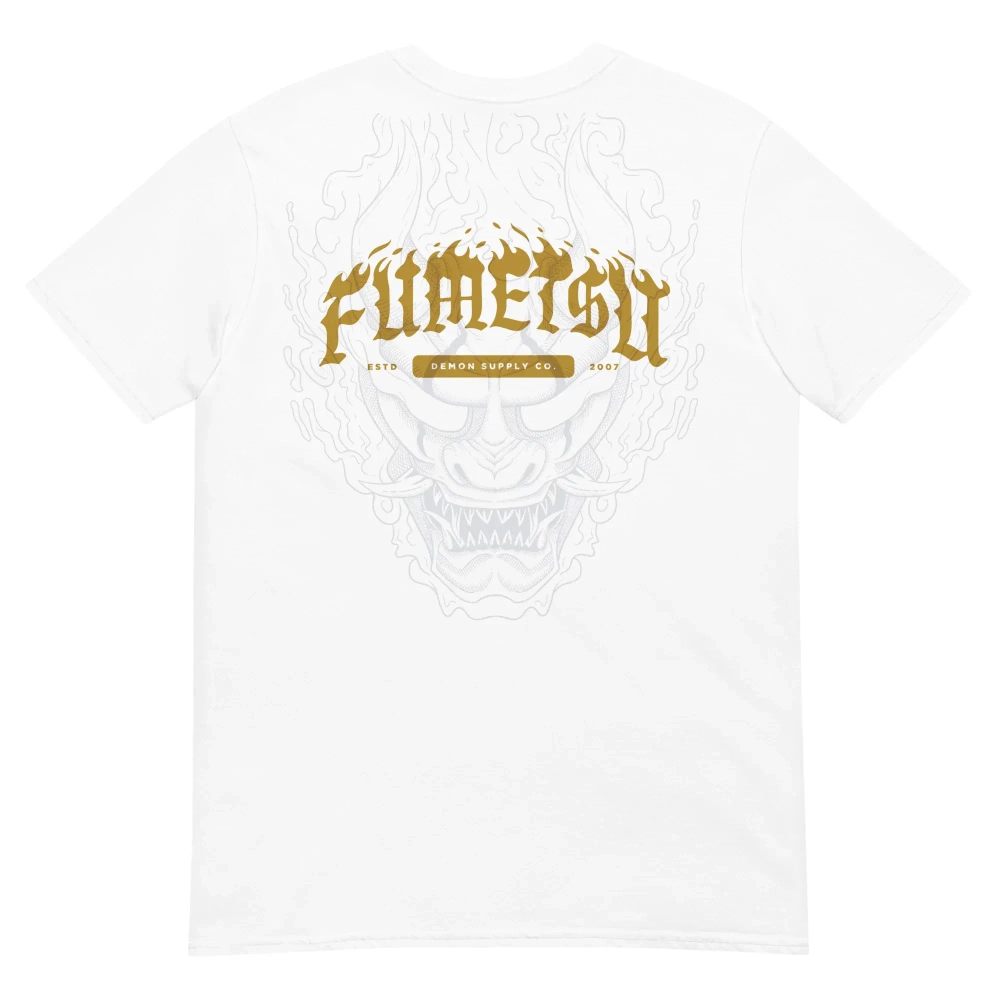 Футболка FUMETSU ONI DEMON белая