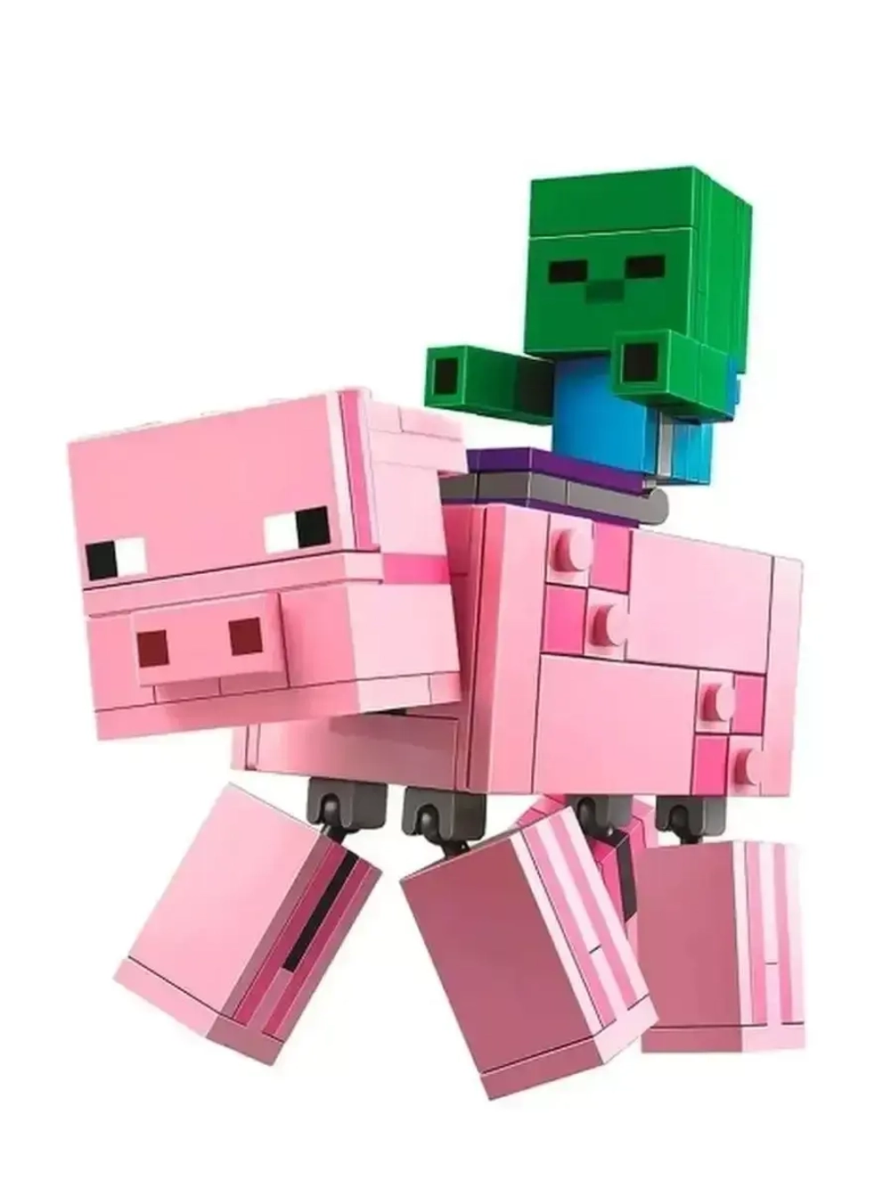 Конструктор Майнкрафт Свинья и Зомби 193 деталей 152-2