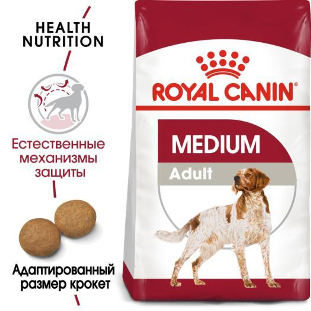 Роял Канин Medium Adult Для собак 3кг.