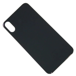 Задняя крышка для Apple iPhone X Серый (широкий вырез под камеру) - Премиум