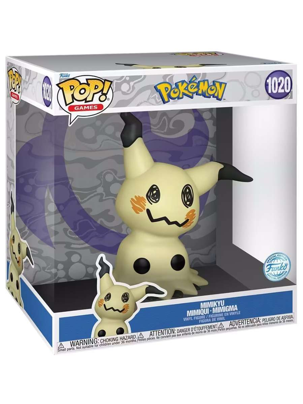 Фигурка Funko POP! Games Pokemon Mimikyu (Exc) 10" (1020) 81703