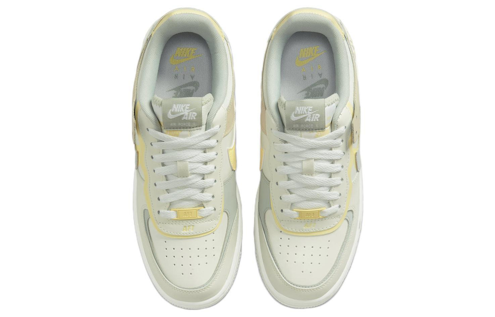 Кроссовки Nike Air Force 1 Shadow "Citron Tint" (Женская размерная сетка)
