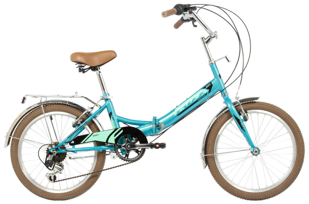 Складной велосипед FOXX Shift 6 sp, 20" (2024)