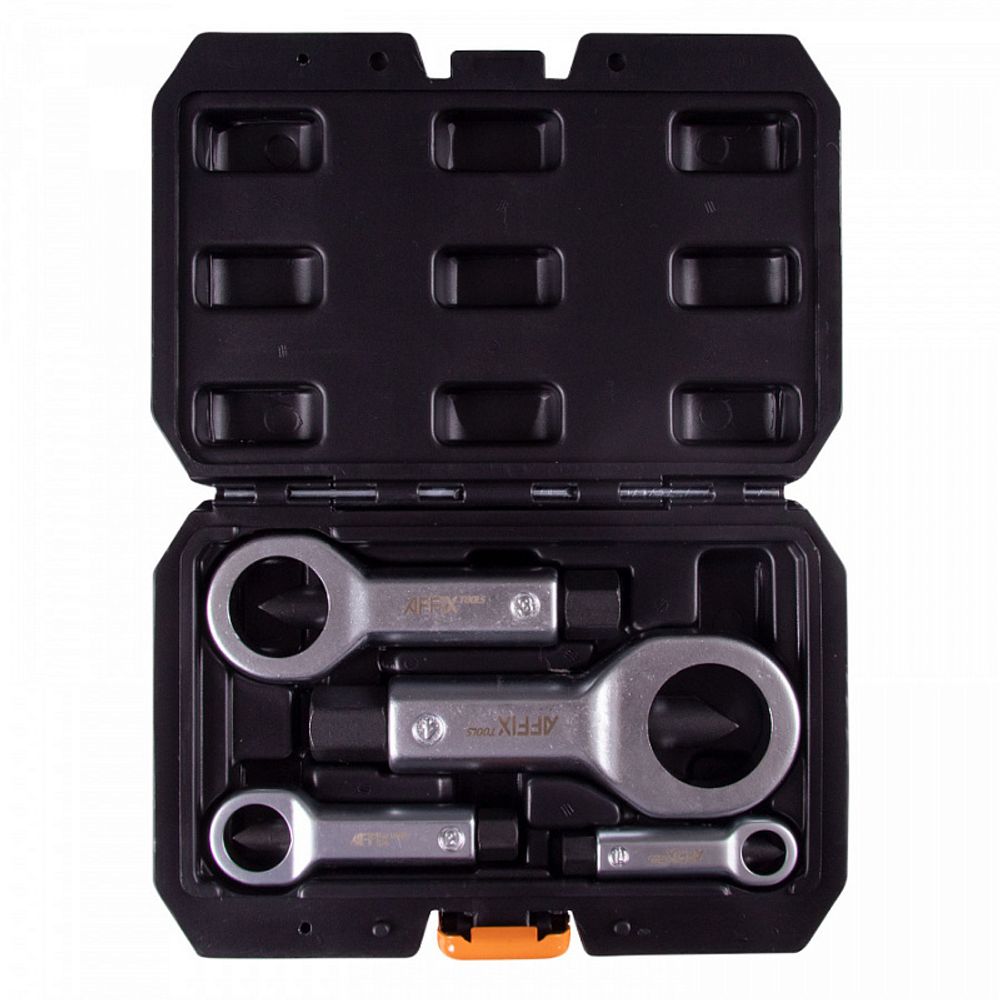 AFFIX (AF10900004C) Набор гайколомов 9-27 мм, 4 предмета, кейс