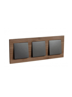 Рамка 3-м AtlasDesign Nature дерево бамбук SE ATN353203