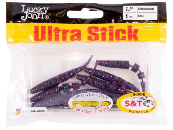 Слаги съедобные LJ Pro Series ULTRA STICK 2,7in (6,8 см), цв. S63, 8 шт.