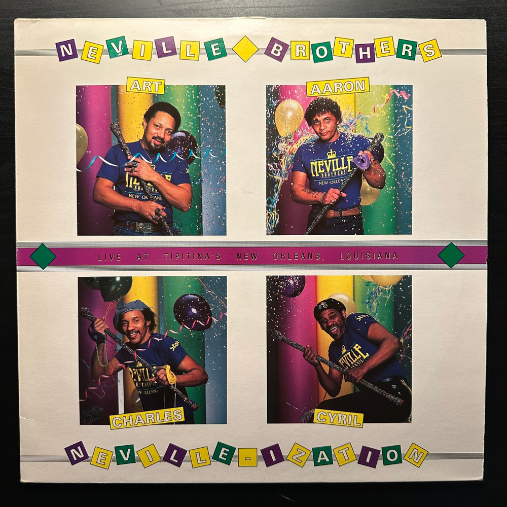 The Neville Brothers - Neville-Ization (Германия 1985г.)