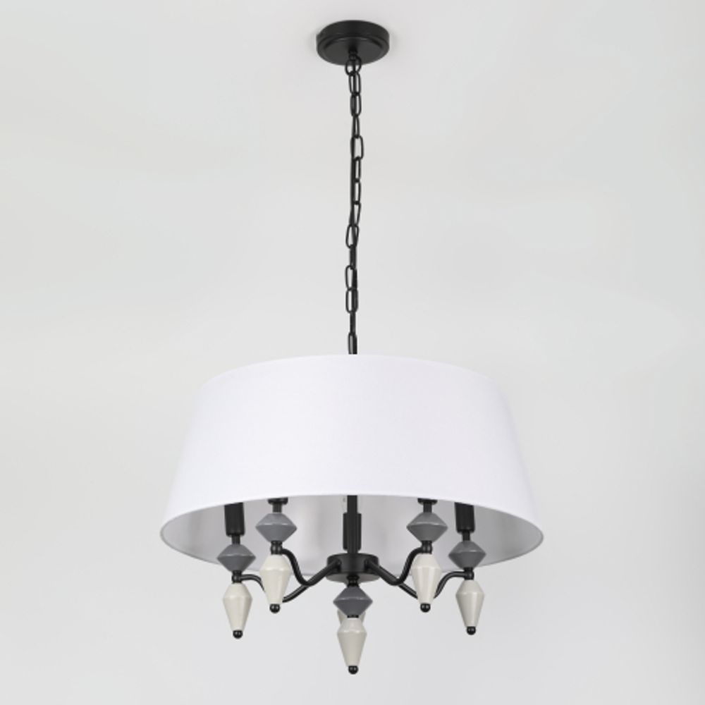 Люстра Rivoli Alisia 2096-310 5 х Е14 40 Вт классика | Классика