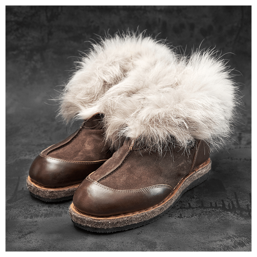 Пимы из меха волка «Серый разбойник»