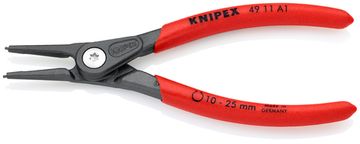 Прецизионные щипцы для стопорных колец (внешних), 140 мм, KNIPEX 49 11 A1 KN-4911A1