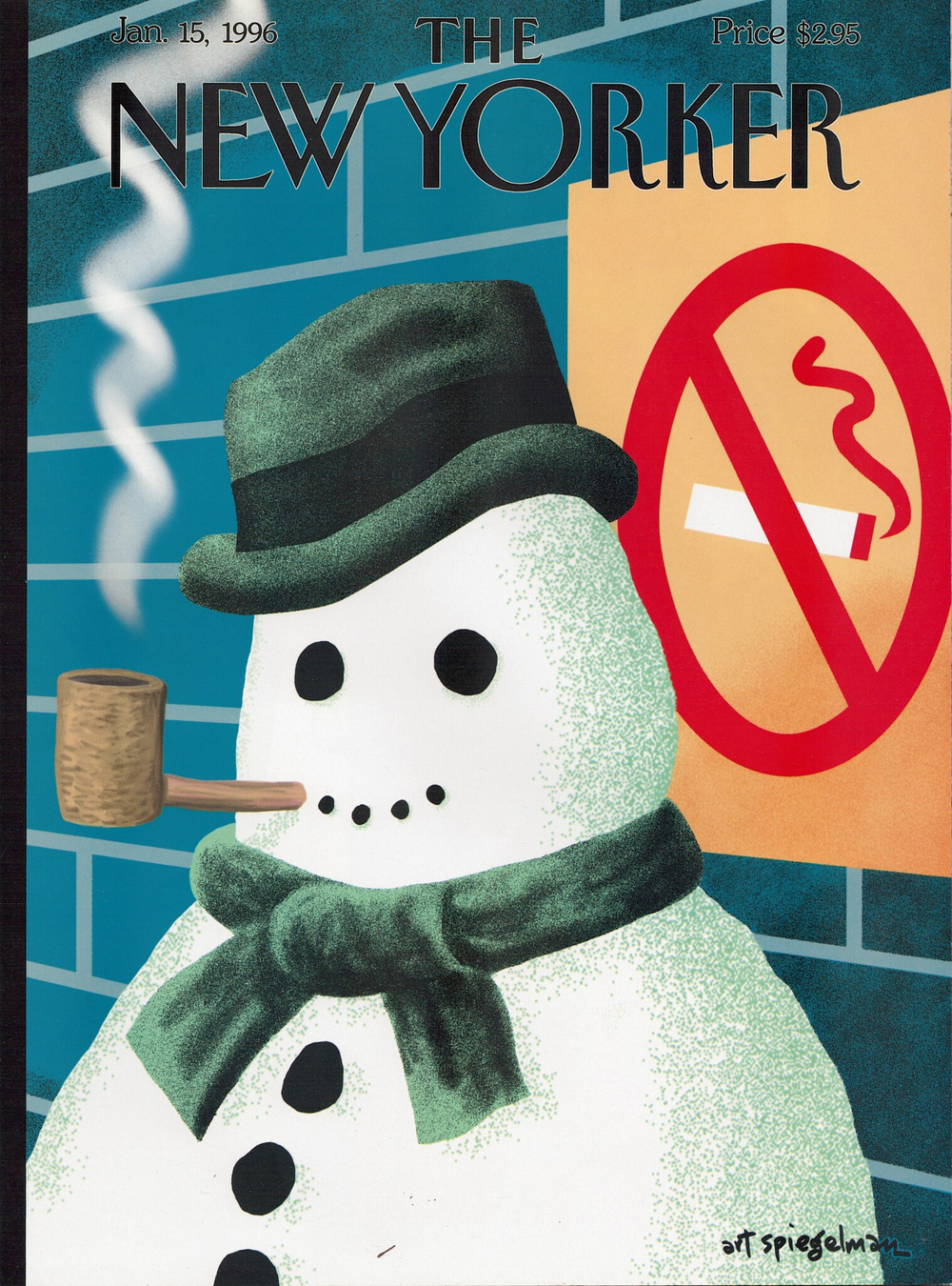 Журнал The New Yorker 15-01-1996, обложка